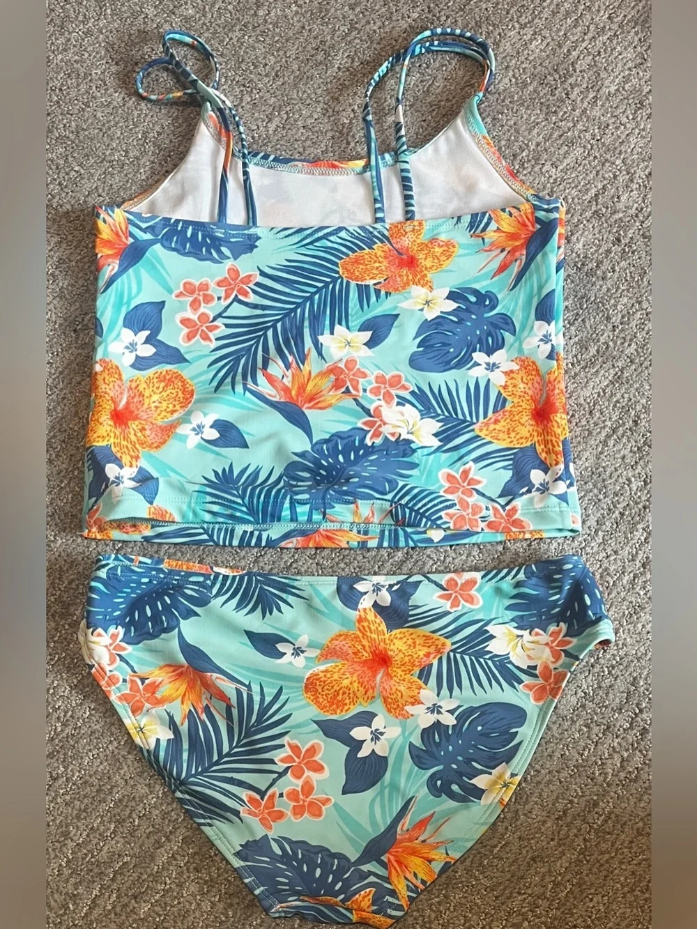 The Children's Place Girls 2-Piece Tankini Swimsuit 14-1122-8